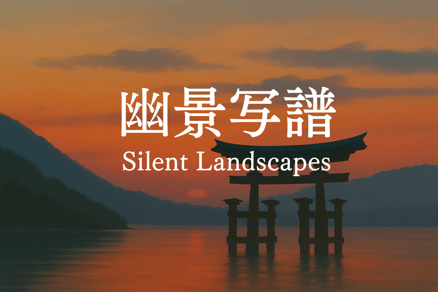 幽景写譜